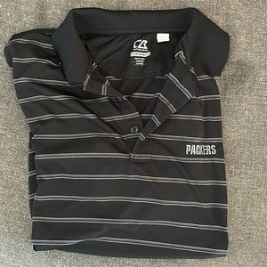 Packers cutter & Buck polo men’s large